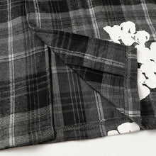 Denim Tears Shirt & Shorts 2 Piece Set Kapok Plaid Short Sleeve