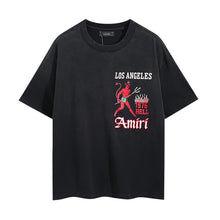 Amiri T Shirts Red Devil