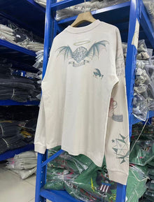 Saint Michael long sleeve shirts Premium-quality pure cotton streetwear for autumn