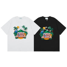 Casablanca T SHIRTS High-quality pure cotton streetwear