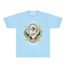 Casablanca T Shirts Street High-quality pure cotton