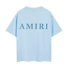 Amiri T Shirts Red text