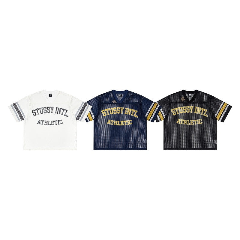 Stussy Jersey Mesh fabric t shirt