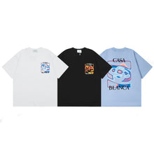 Casablanca T SHIRTS High-quality pure cotton streetwear
