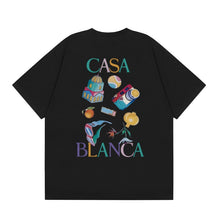 Casablanca T SHIRTS High-quality pure cotton streetwear