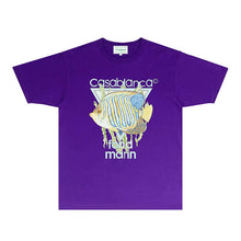 Casablanca T Shirts Street High-quality pure cotton