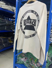 Saint Michael long sleeve shirts Premium-quality pure cotton streetwear for autumn