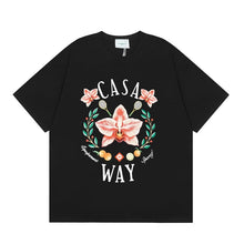 Casablanca T SHIRTS High-quality pure cotton streetwear
