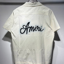 Amiri Shirt Stylish Resort Wear Rhinestone zipper