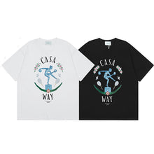 Casablanca T SHIRTS High-quality pure cotton streetwear