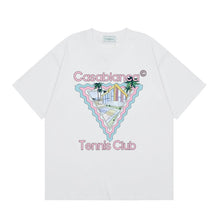 Casablanca T SHIRTS High-quality pure cotton streetwear