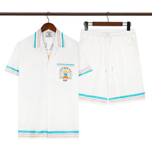 Casablanca Beach Shirt & Shorts Set Casual Summer Vacation/Travel Wear (Sold Separately)