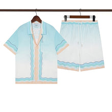 Casablanca Beach Shirt & Shorts Set Casual Summer Vacation/Travel Wear (Sold Separately)