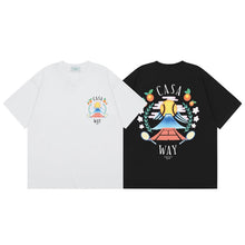Casablanca T SHIRTS High-quality pure cotton streetwear