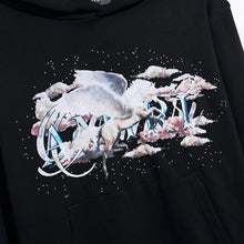 Amiri Hoodie Polka dots and ink splashes