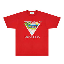 Casablanca T Shirts Street High-quality pure cotton