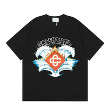 Casablanca T SHIRTS High-quality pure cotton streetwear