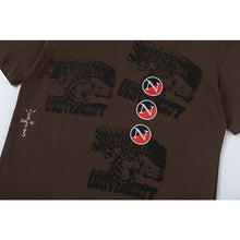 Travis Scott T Shirts x Mitchell x Ness Northeastern Huskies Seal Short Sleeve