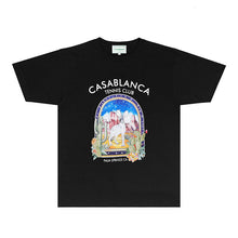 Casablanca T Shirts Street High-quality pure cotton