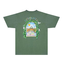 Casablanca T Shirts Street High-quality pure cotton