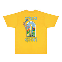 Casablanca T Shirts Street High-quality pure cotton