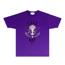 Casablanca T Shirts Street High-quality pure cotton