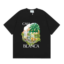 Casablanca T SHIRTS High-quality pure cotton streetwear