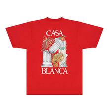 Casablanca T Shirts Street High-quality pure cotton