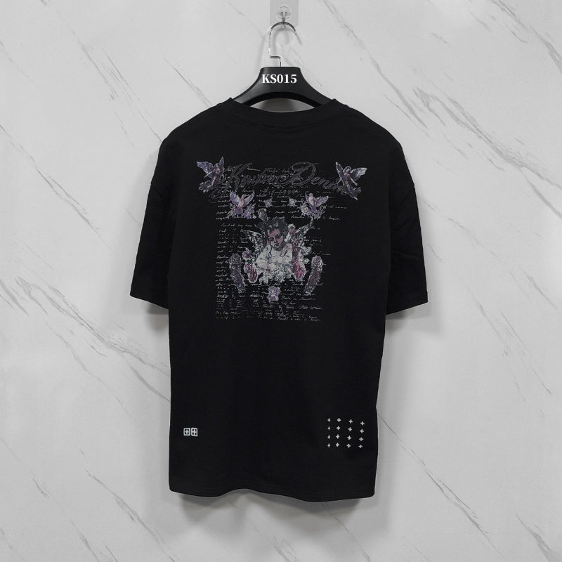 KSUBI T SHIRTS High-quality 260g 32-count double-yarn pure cotton streetwear—suitable for all seasons.