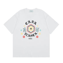 Casablanca T SHIRTS High-quality pure cotton streetwear