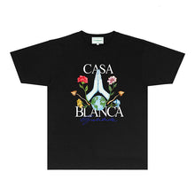 Casablanca T Shirts Street High-quality pure cotton