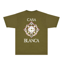 Casablanca T Shirts Street High-quality pure cotton