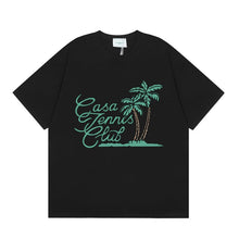 Casablanca T SHIRTS High-quality pure cotton streetwear