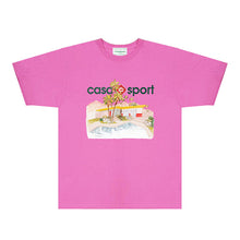 Casablanca T Shirts Street High-quality pure cotton