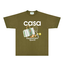 Casablanca T Shirts Street High-quality pure cotton