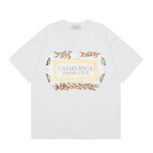 Casablanca T SHIRTS High-quality pure cotton streetwear