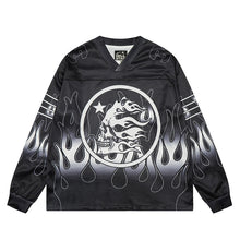 HS Long Sleeve Shirts Hip-hop loose oversize