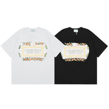 Casablanca T SHIRTS High-quality pure cotton streetwear