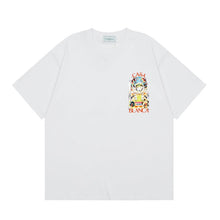 Casablanca T SHIRTS High-quality pure cotton streetwear
