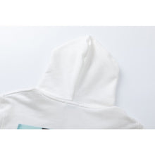 OW character oil painting arrow pattern pullover hooded sweater