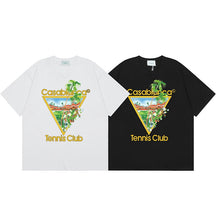 Casablanca T SHIRTS High-quality pure cotton streetwear