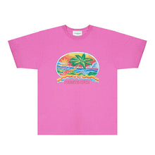 Casablanca T Shirts Street High-quality pure cotton