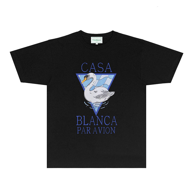 Casablanca T Shirts Street High-quality pure cotton