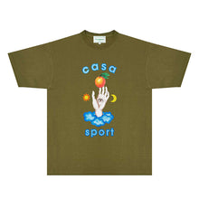 Casablanca T Shirts Street High-quality pure cotton