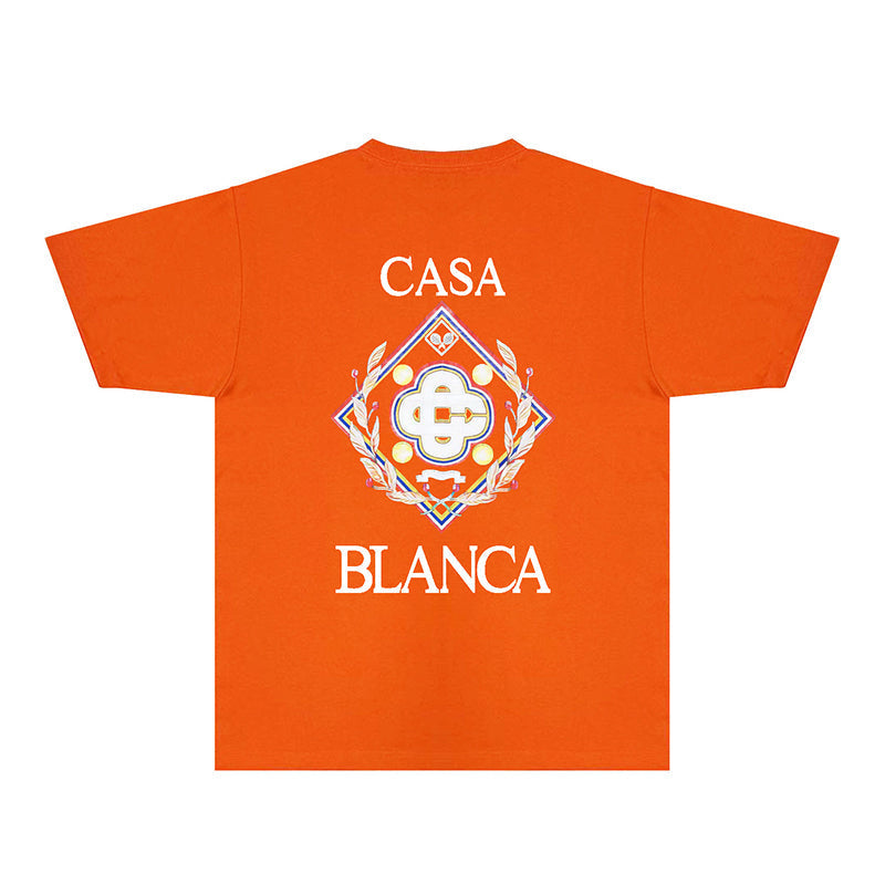 Casablanca T Shirts Street High-quality pure cotton