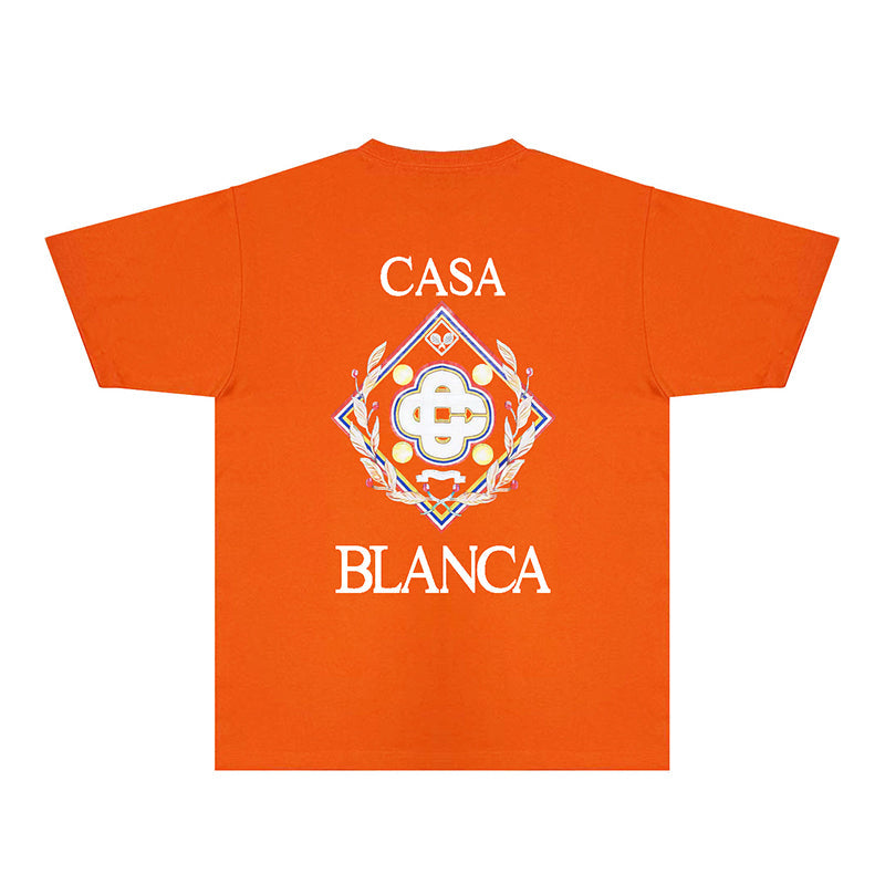 Casablanca T Shirts Street High-quality pure cotton