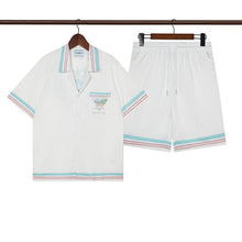 Casablanca Beach Shirt & Shorts Set Casual Summer Vacation/Travel Wear (Sold Separately)