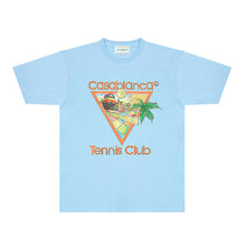 Casablanca T Shirts Street High-quality pure cotton