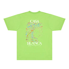 Casablanca T Shirts Street High-quality pure cotton