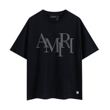 Amiri T Shirts Washed Series Foam-effect font